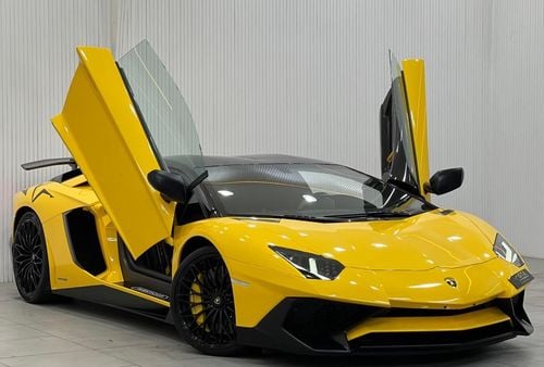 لامبورغيني أفينتادور 2016 Lamborghini Aventador SV Roadster (Full Forged Carbon), Service History, GCC
