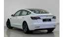 Tesla Model 3 2023 Tesla Model 3, Long Range Enhanced Autopilot, Tesla Warranty, GCC