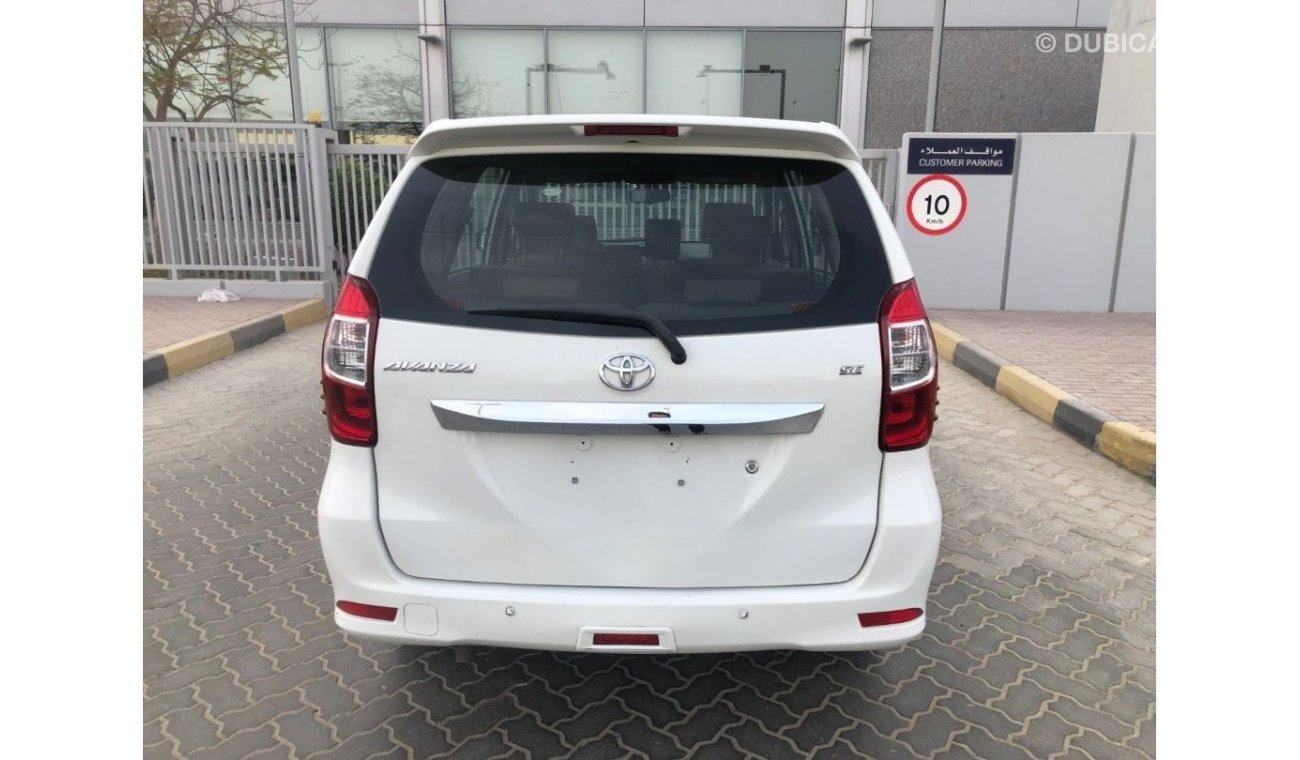 Toyota Avanza SE GCC PASSINGER