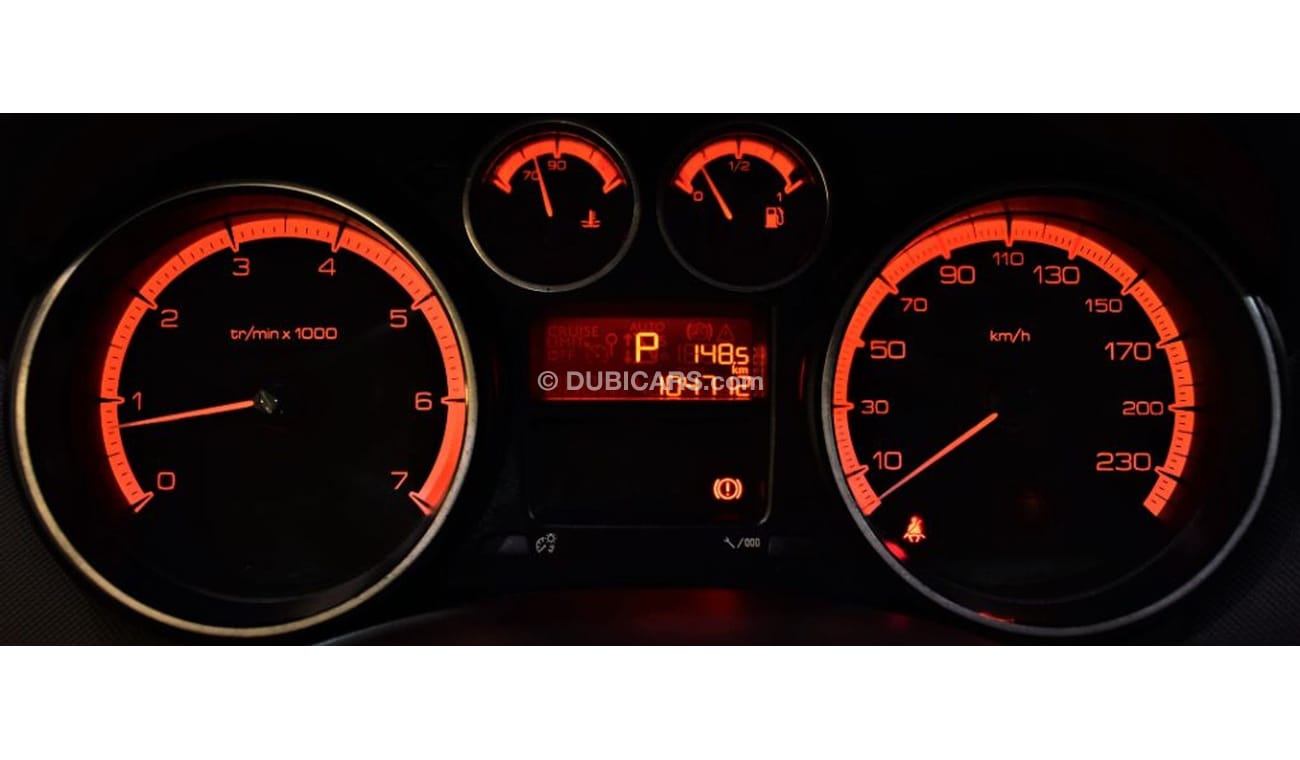 Peugeot 308 AMAZING Peugeot 308 Hatchback 2013 Model!! in Black Color! GCC Specs