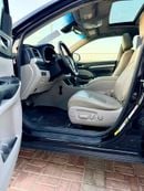 Toyota Highlander 2018 TOYOTA HIGHLANDER XLE 4X4 AWD FULL OPTION  READY Black