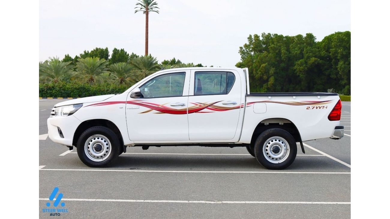 Toyota Hilux GL 2021 Double Cab Pick Up 2.7L 4WD A/T - GCC - Like New Condition - Book Now