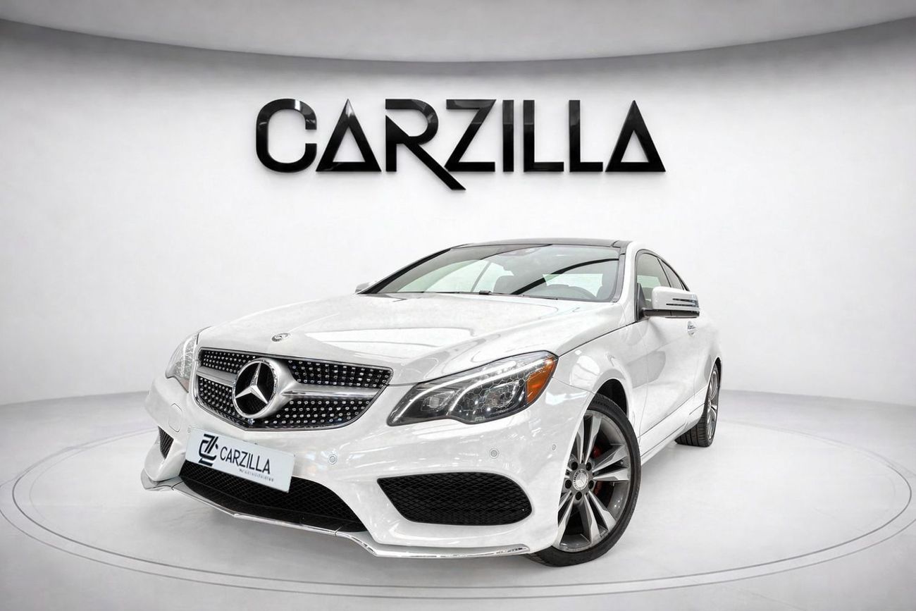 Mercedes-Benz E 400 Coupe AED 2,363 / Monthly l 0% Down Payment l E400 Coupe