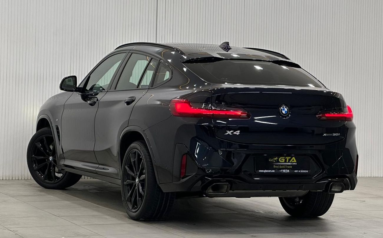 BMW X4 xDrive 30i 2022 BMW X4 xDrive30i M-Sport, December 2026 BMW Warranty + Service Contract, Full Option