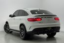 Mercedes-Benz GLE 43 AMG Coupe 3.0L 2018 Mercedes Benz GLE43 AMG 4MATIC Coupe, Warranty, 3 Years Service Pack, Full Options, 