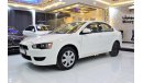 Mitsubishi Lancer GL EXCELLENT DEAL for our Mitsubishi Lancer EX ( 2013 Model! ) in White Color! GCC Specs