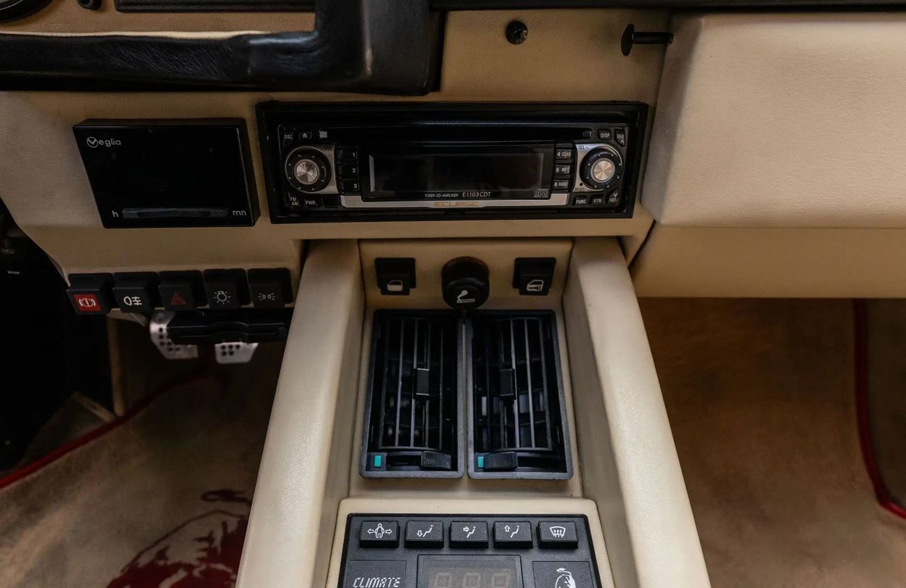 Lamborghini Countach 5.2L V-12 Naturally Aspirated Engine