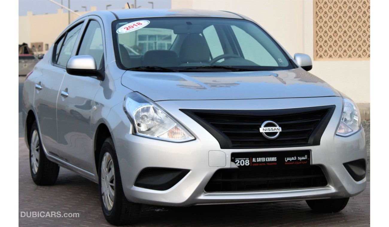 Nissan Sunny Nissan Sunny 2018 GCC in excellent condition without accidents, very clean from inside and outside