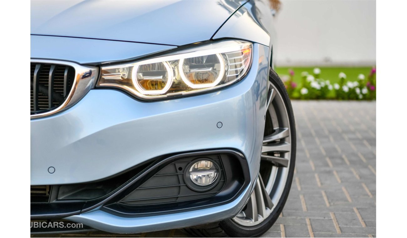 BMW 428i Sport Twin Turbo - Warranty - GCC - AED 2,076 PER MONTH - 0% DOWNPAYMENT