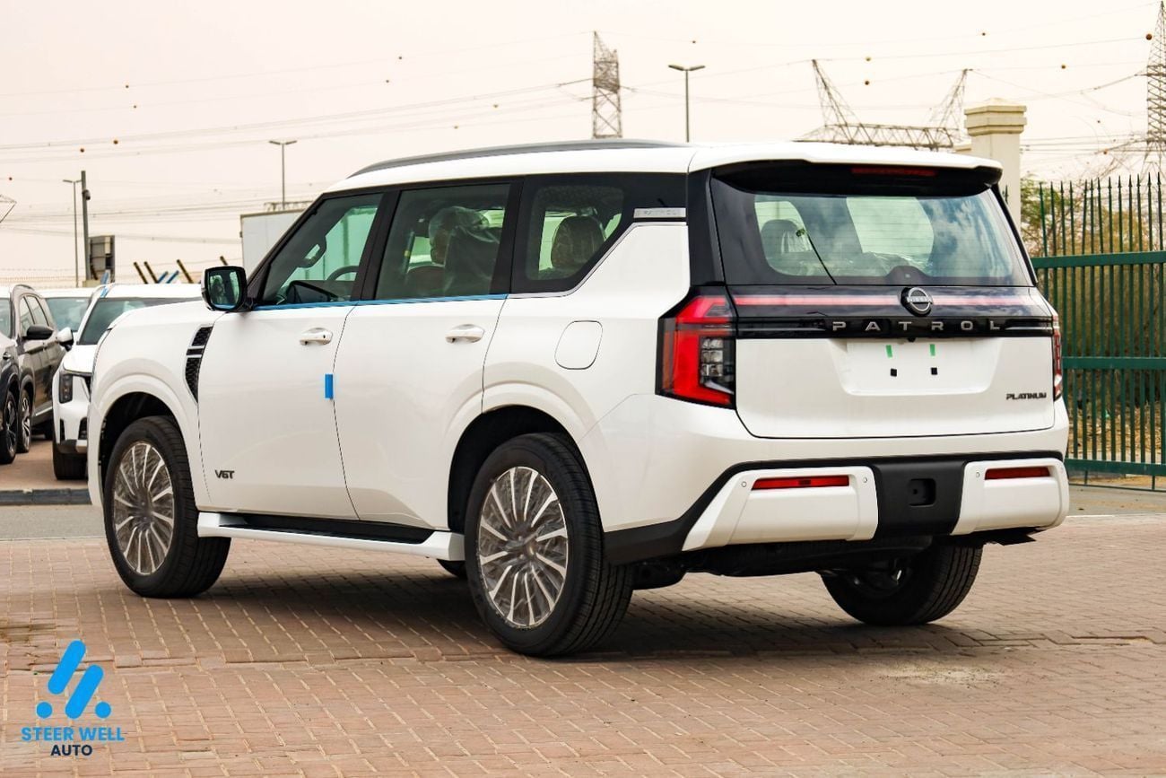 Nissan Patrol LE PLATINUM CITY 2026 | GCC | 3.5L T-T V6 | AWD | 9AT | Tan Interior | Height Control | Export Only
