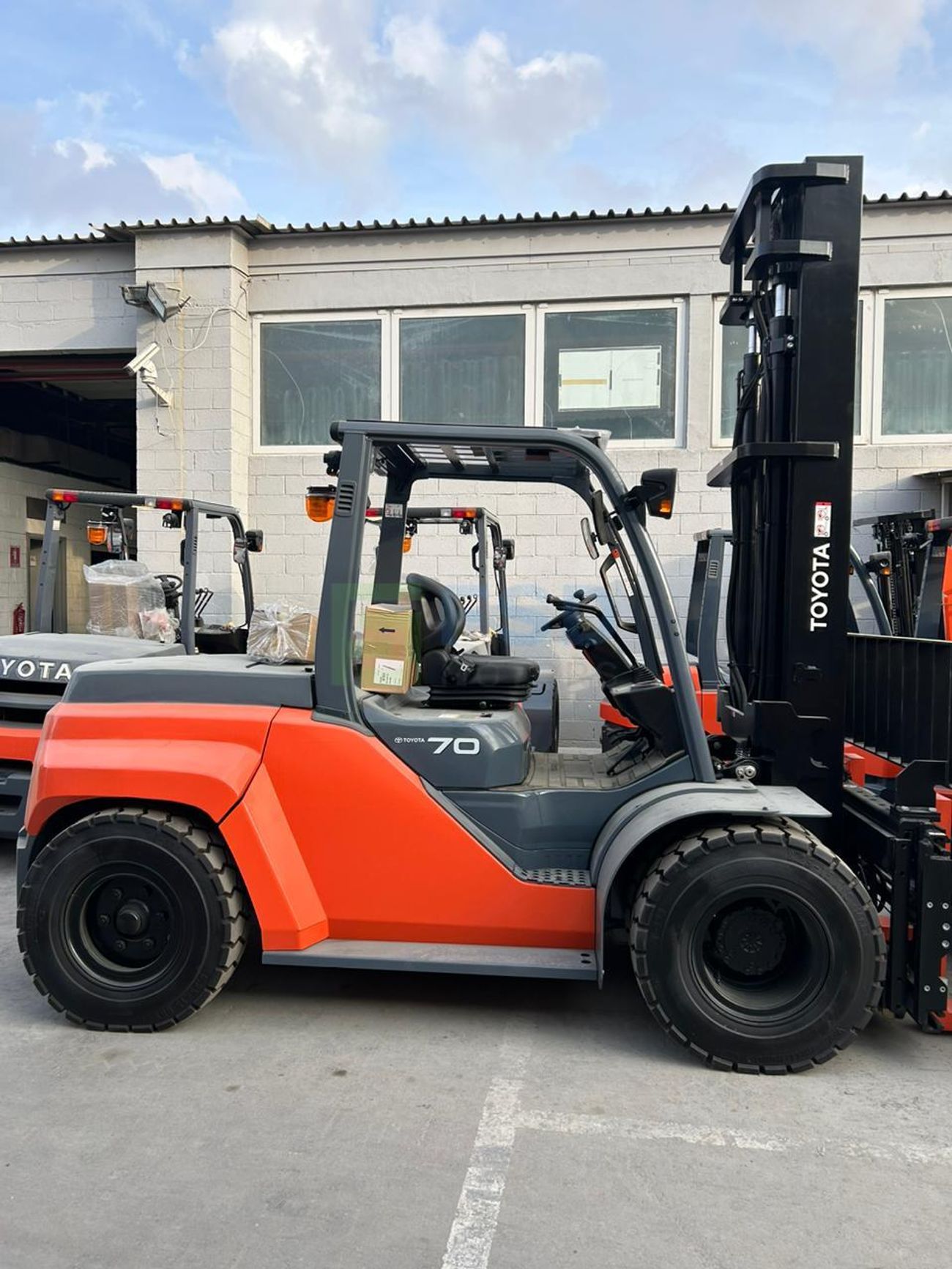 Toyota Fork lift TOYOTA 8FD70N 7.0 TON DSL V 4.5Mtr SS FP SBIS FL 1820 MY-2026