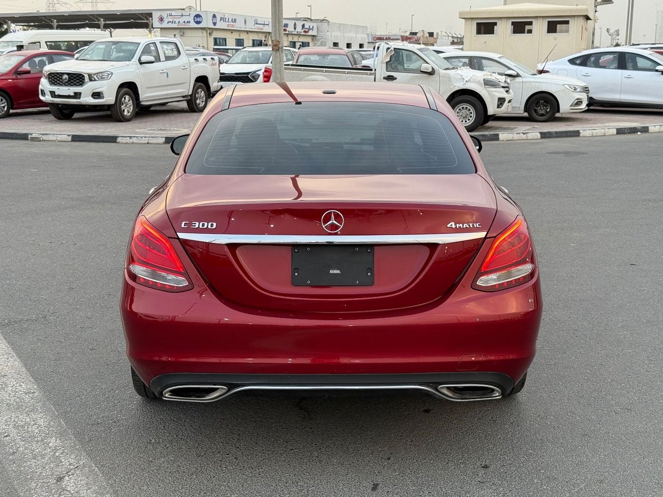 مرسيدس بنز C 300 2018 MERCEDES BENZ C300 4MATIC IMPORTED FROM USA