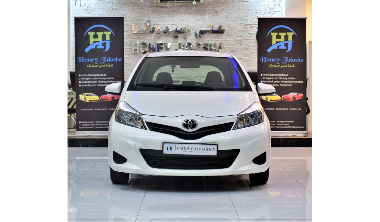 Toyota Yaris EXCELLENT DEAL for our Toyota Yaris 2012 Model!! in White Color! GCC Specs