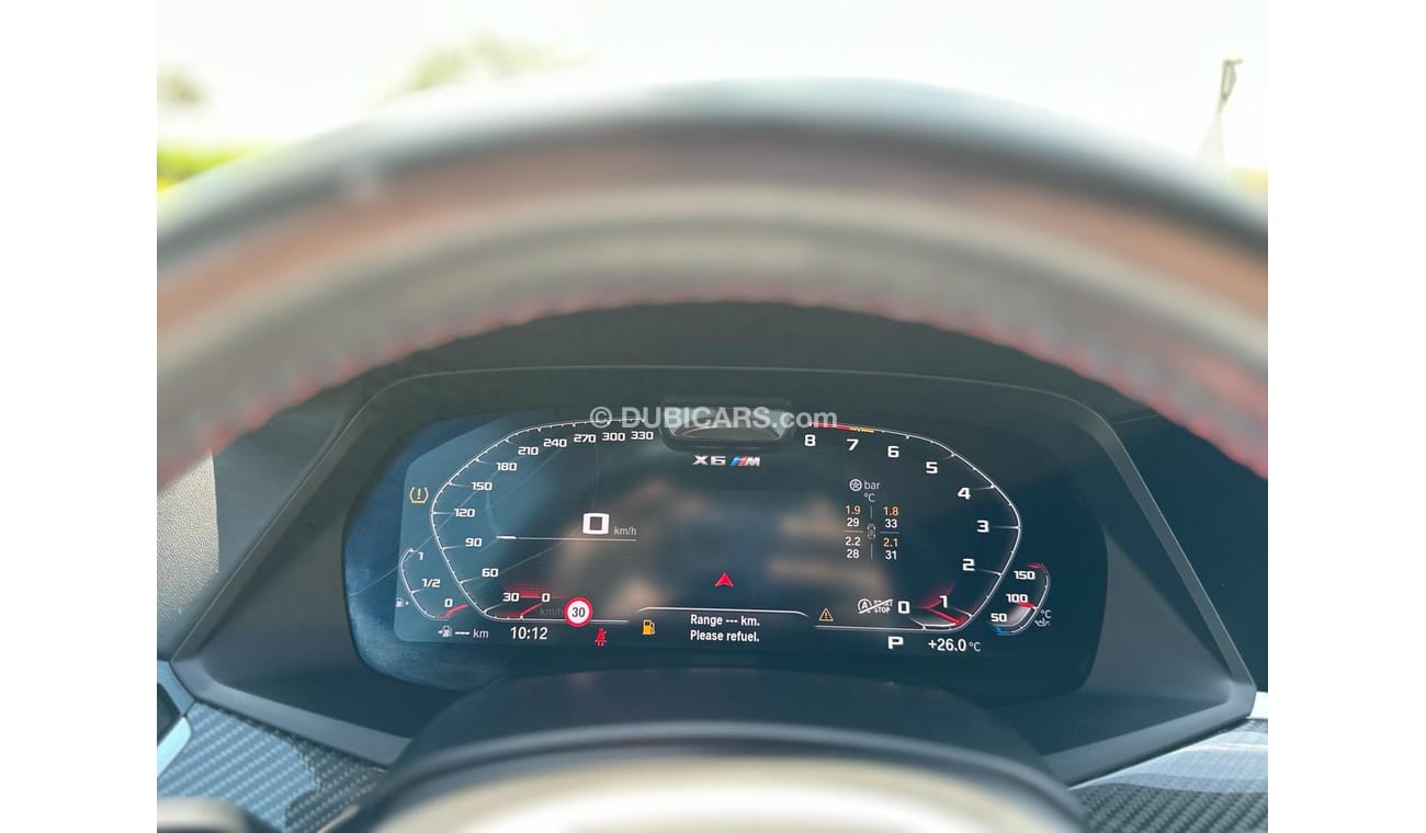 BMW X6M COMPETITION - 4.4L V8 - 2021  - EURO SPEC - SLV_BLK -  (LOCAL OFFER)