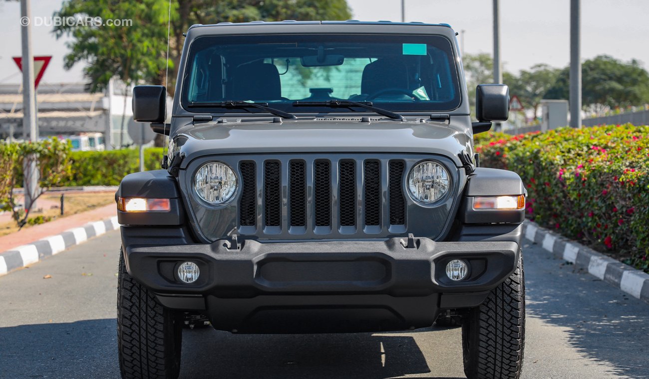 Jeep Wrangler 2021 UNLIMITED SPORT V6 3.6L W/ 3 Yrs or 60K km Warranty @ Trading Enterprises