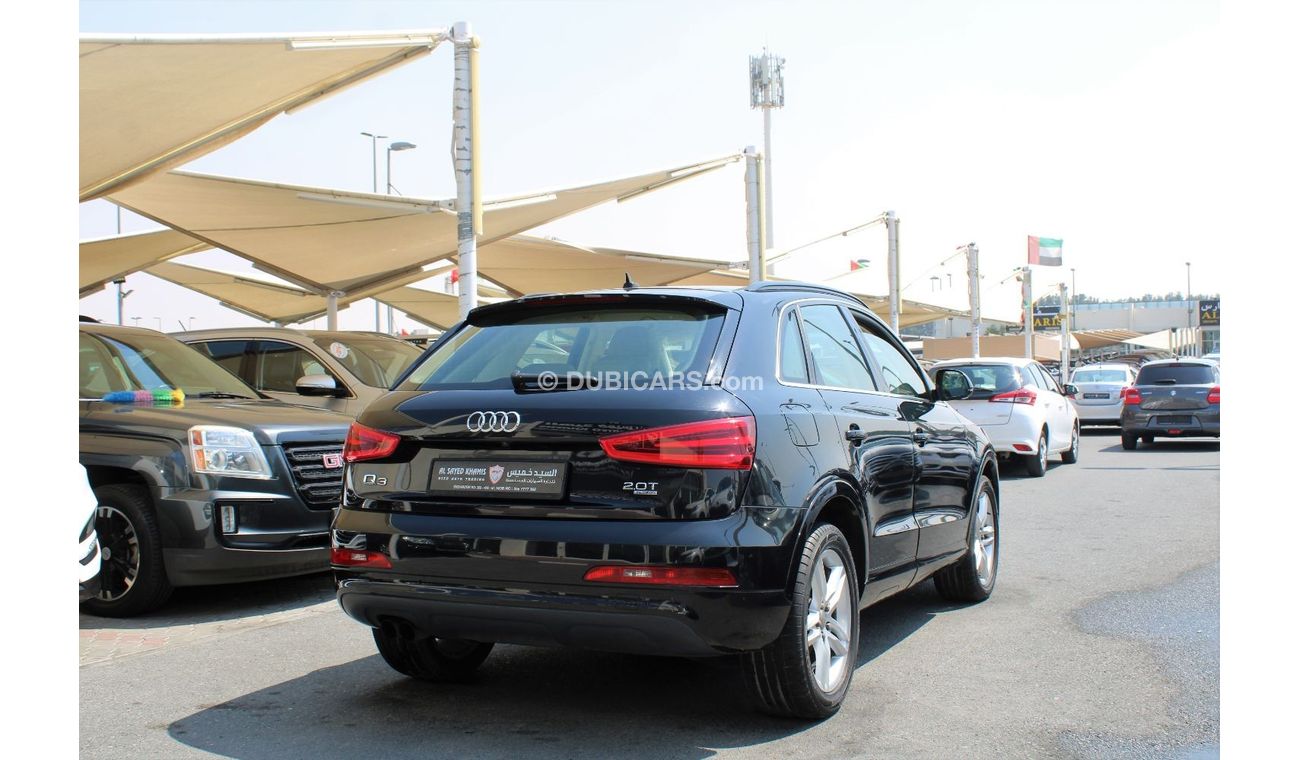 أودي Q3 Std خالية من الحوادث - خليجي - رقم 2 - السيارة بحالة ممتازة من الداخل والخارج