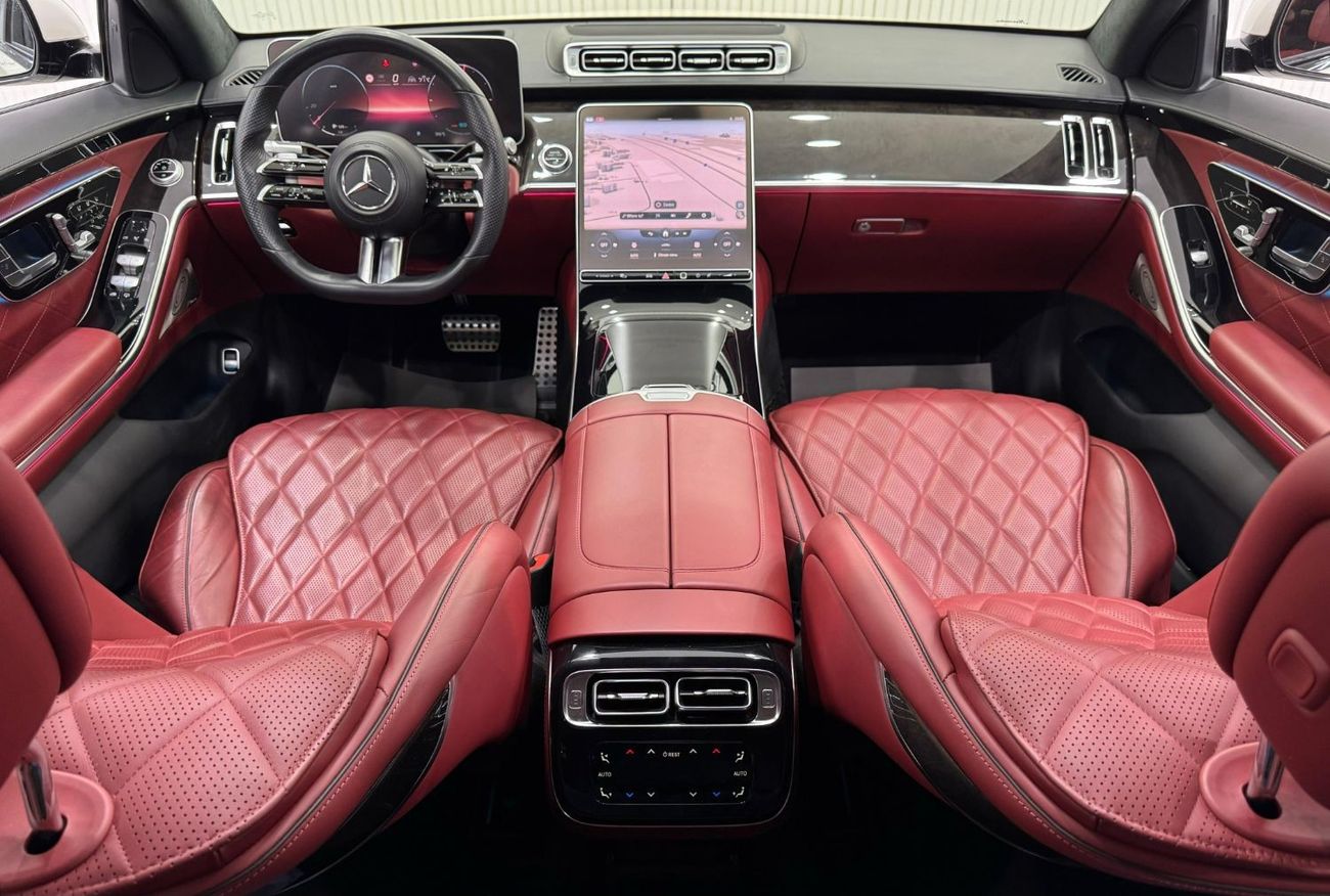 Mercedes-Benz S 580 4MATIC Exclusive 4.0L 2022 Mercedes S580 Original Brabus Kit, One Year Warranty, Full Service Histor