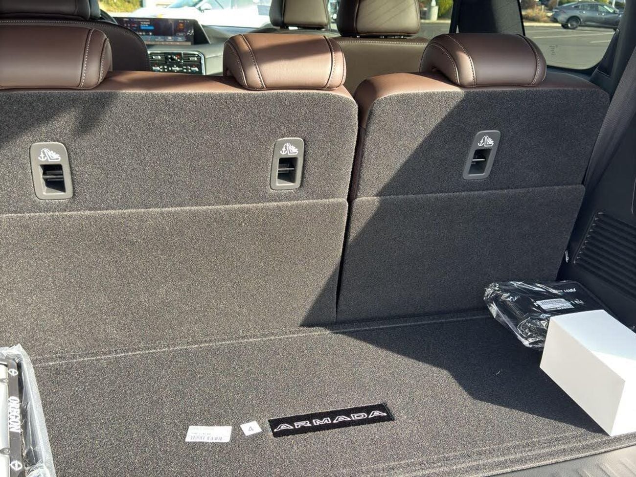Nissan Armada Platinum Reserve Captain Seats