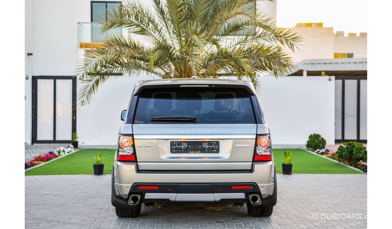 Land Rover Range Rover Sport Supercharged - 2 Years Warranty - AED 2,134 per month - 0% Downpayment