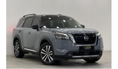 نيسان باثفايندر 2022 Nissan Pathfinder SL, Oct 2027 Nissan Warranty, Oct 2025 Nissan Service Pack, Full Options, GCC