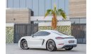 Porsche 718 Cayman | 3,897 P.M | 0% Downpayment | Agency Warranty