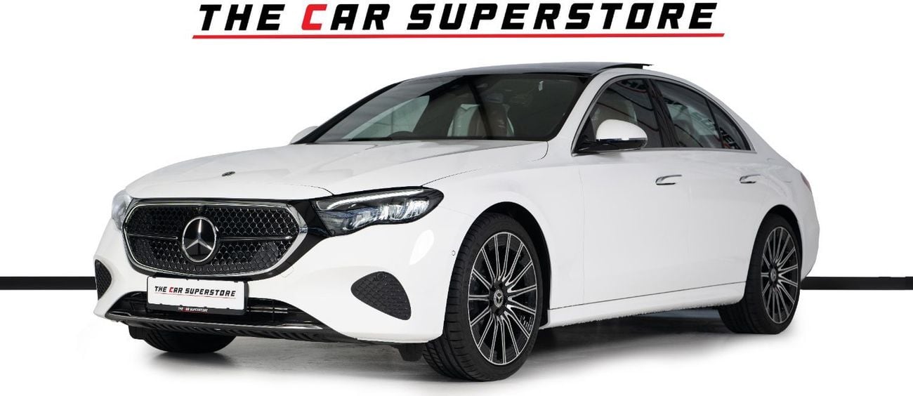 Mercedes-Benz E200 Avantgarde Exterior Package-20 Inch AMG Rims-Chrome Package