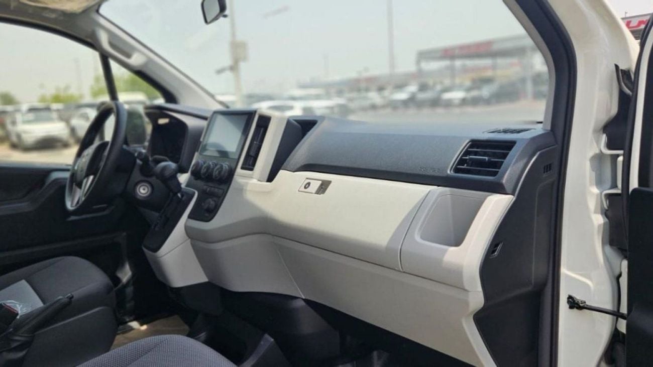 تويوتا هاياس 2025 Toyota Hiace DX Automatic Sliding Door 13-Seater High-Roof 3.5L V6 Petrol A/T RWD Export Only