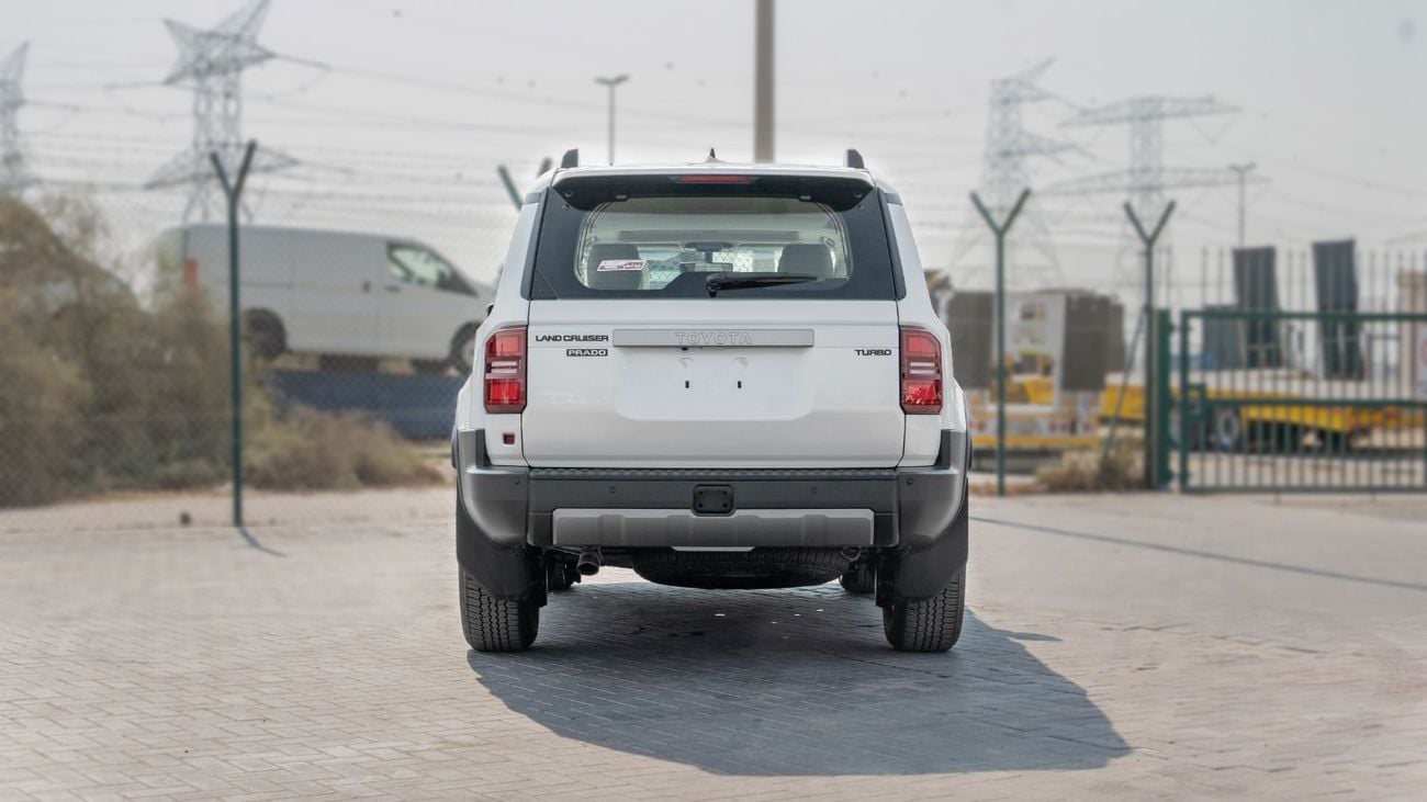 Toyota Prado 2026 Toyota Land Cruiser Prado 2.8L AT Diesel (White-Black)