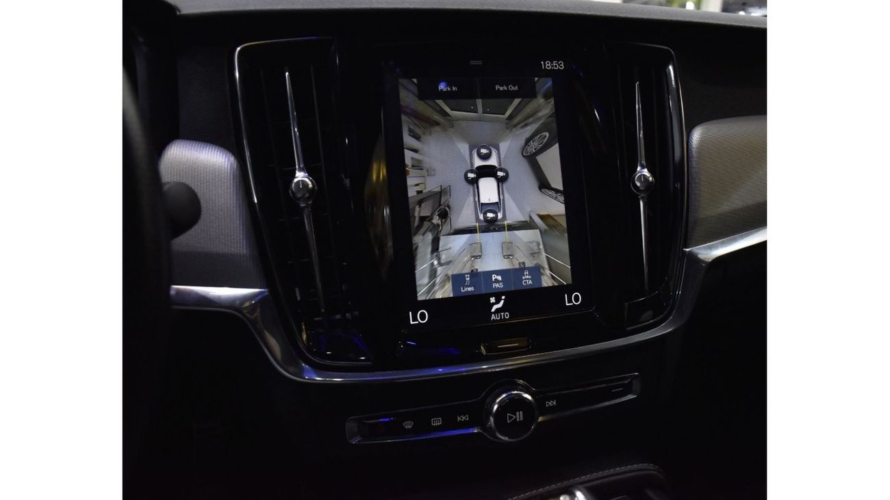 Volvo S90 EXCELLENT DEAL for our Volvo S90 T6 R- Design AWD ( 2018 Model ) in Blue Color GCC Specs