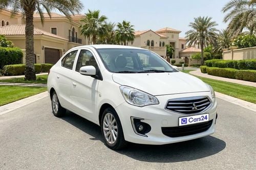 Mitsubishi Attrage 2019 GLX HIGHLINE | AED 282/Month | 0 DP | 30 Day Return | Warranty | Service History
