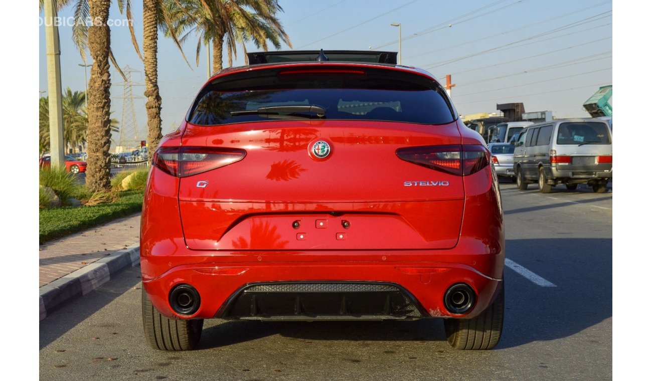 ألفا روميو ستيلفيو ALFA ROMEO STELVIO VELOCE, 2.0L Petrol, 4cyl, 5dr SUV, Automatic, All Wheel Drive, Power Seat, Panor