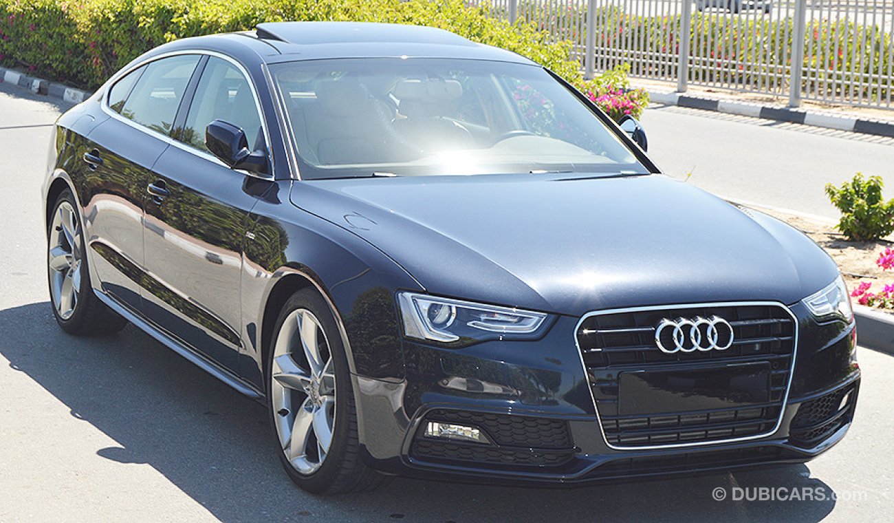 Audi A5 Sportback 35TFSI, GCC specs with Unlimited Mileage Warranty and 105K km Free Service at Al Nabooda