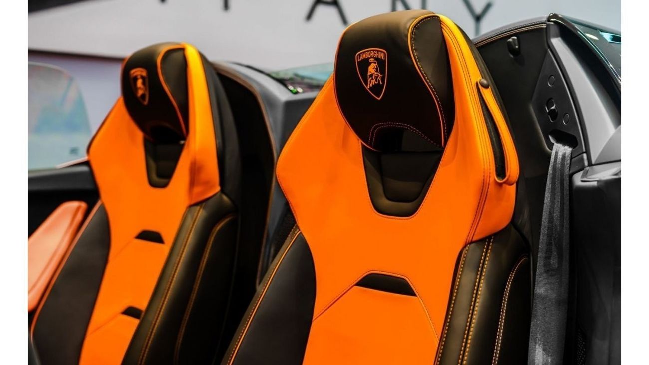 Lamborghini Huracan 2023 Lamborghini Huracan Evo Sypder, 2028 Lamborghini Warranty, 2026 Service Contract, Low KMs, GCC