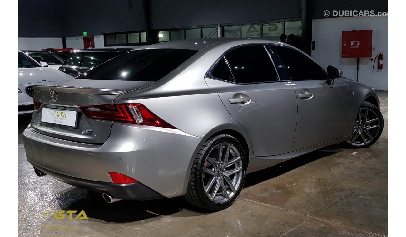 لكزس IS-F 2015 Lexus IS-350 F Sport, Warranty, Service History, GCC