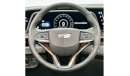 Cadillac Escalade 2023 Cadillac Escalade Sport, Jan 2027 Cadillac Warranty, Jan 2028 Cadillac Service Pack, GCC