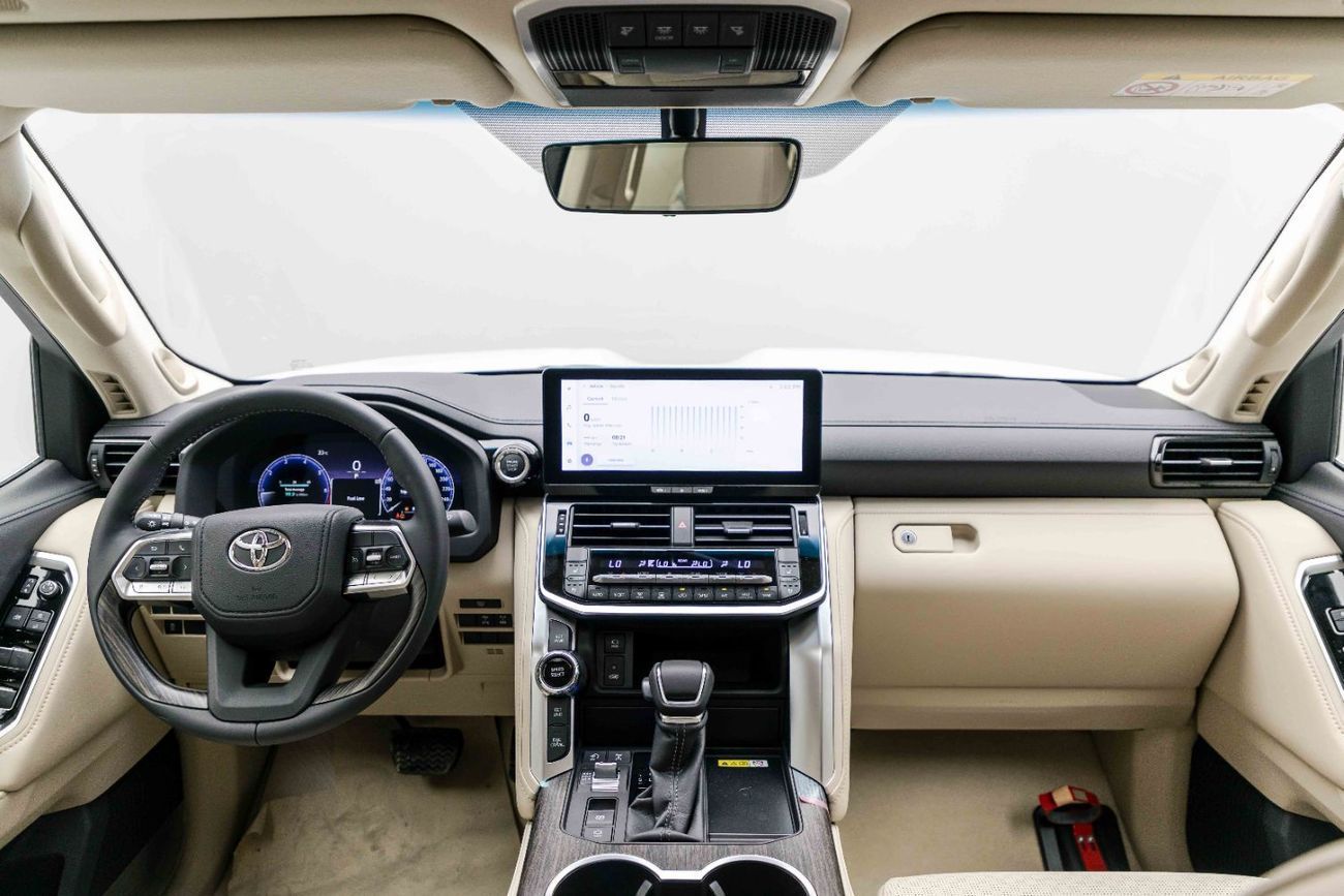 تويوتا لاند كروزر VX HI 4.0L - White Pearl Inside Beige | Export Only