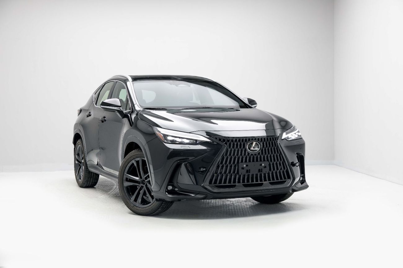 Lexus NX350h 2.5L - Graphite Black Inside Dark Rose | Export Only