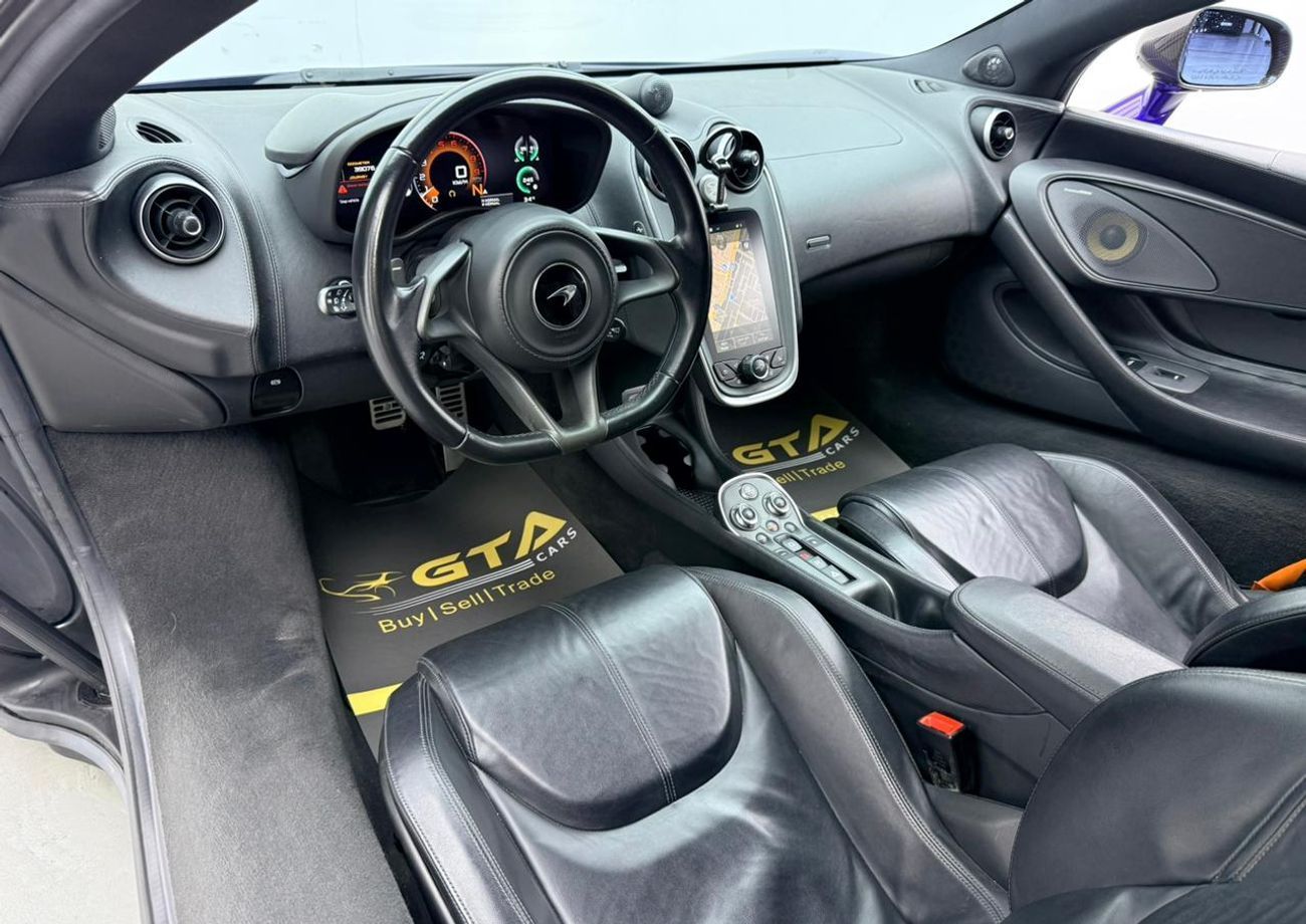 مكلارين 570S 2019 McLaren 570 S, 2026 McLaren Warranty, 2027 McLaren Service Pack, Low km, GCC