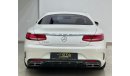 مرسيدس بنز S 500 كوبيه 2015 Mercedes S 500 Coupe, Super Clean , Warranty, GCC