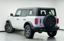 Ford Bronco Big Band 2.3L (5 Seater) 2021 Ford Bronco Big Bend, 1 Year Unlimited Km Warranty, Agency Full Servic