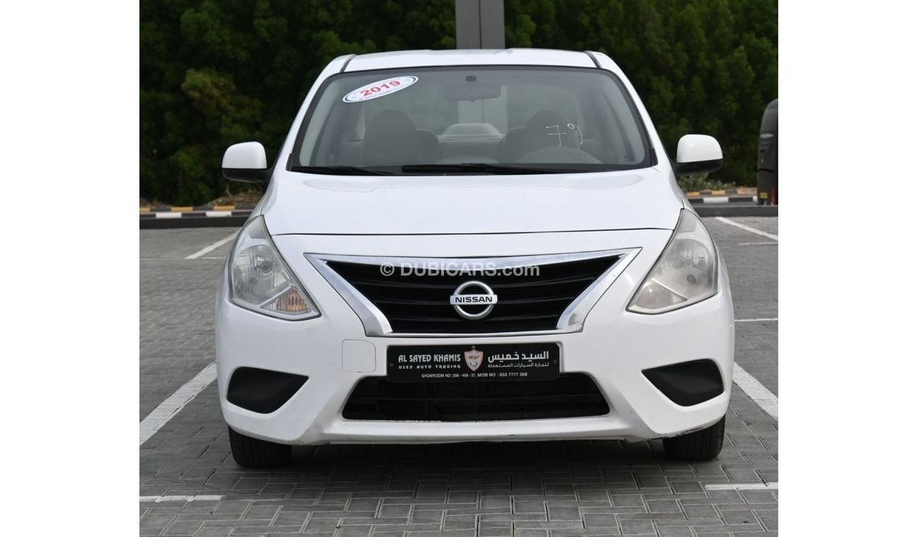 نيسان صني 2019 خليجي بحالة ممتازة بدون حوادث