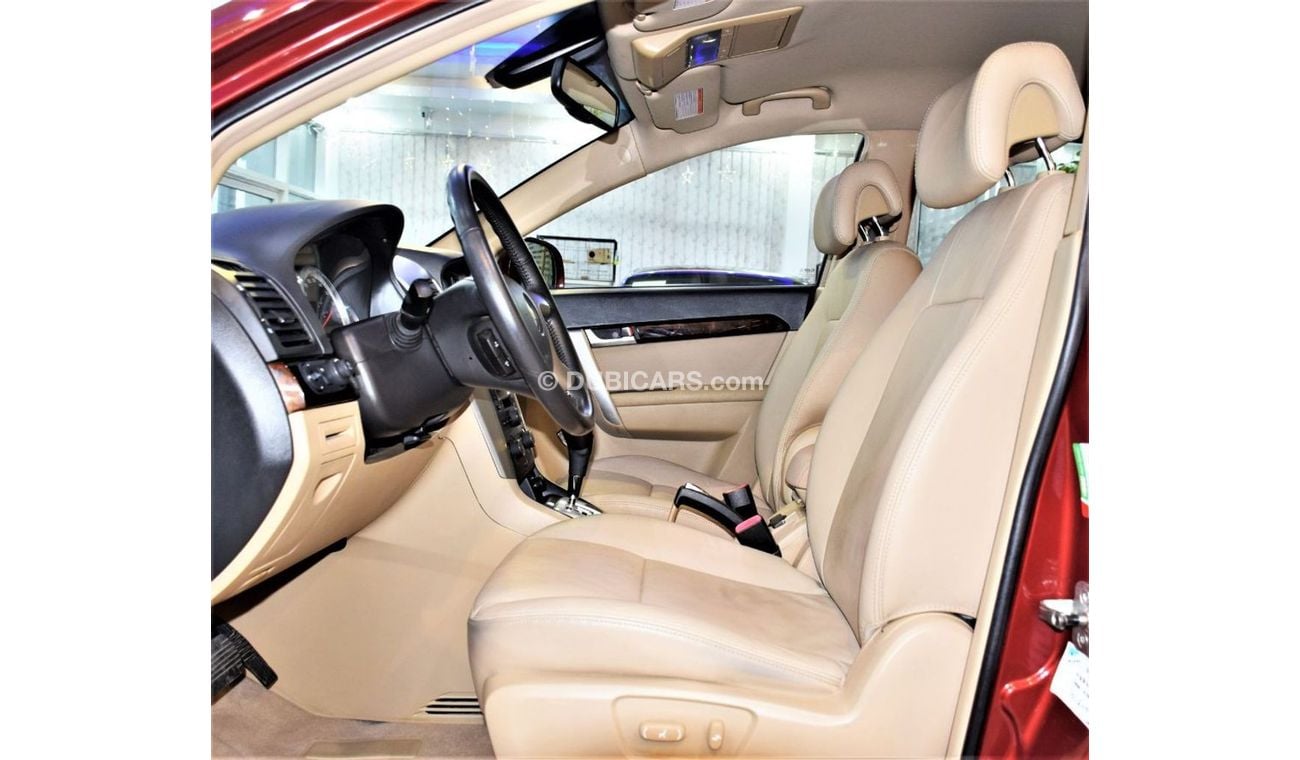 Chevrolet Captiva ONLY 101000 KM! Amazing Chevrolet Captiva 2009 Model!! in Maroon Color! GCC Specs