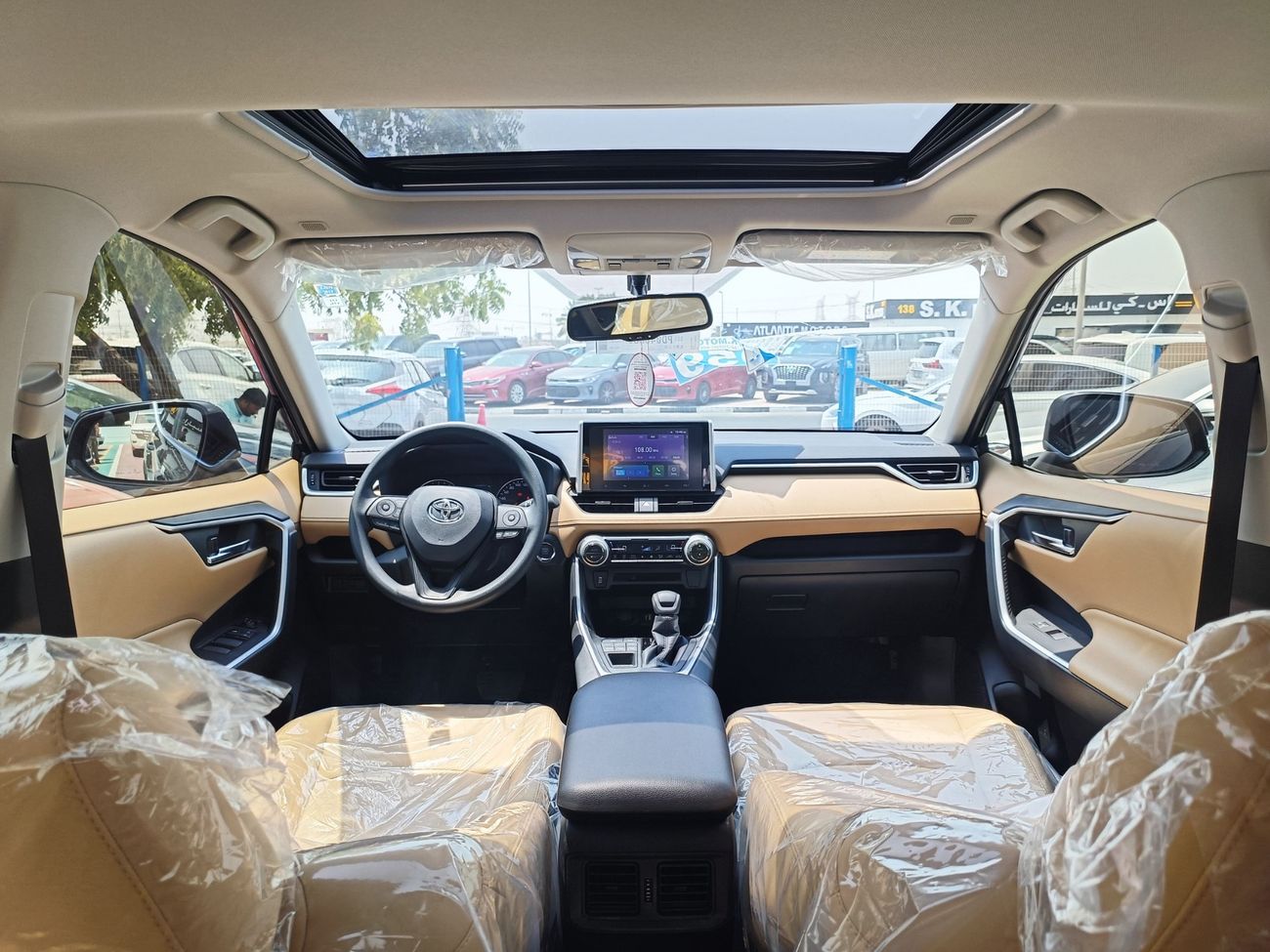 Toyota RAV4 Full Option 2.0L  - 4WD With Sunroof, Push Start & Leather Seats (CODE # XLE)