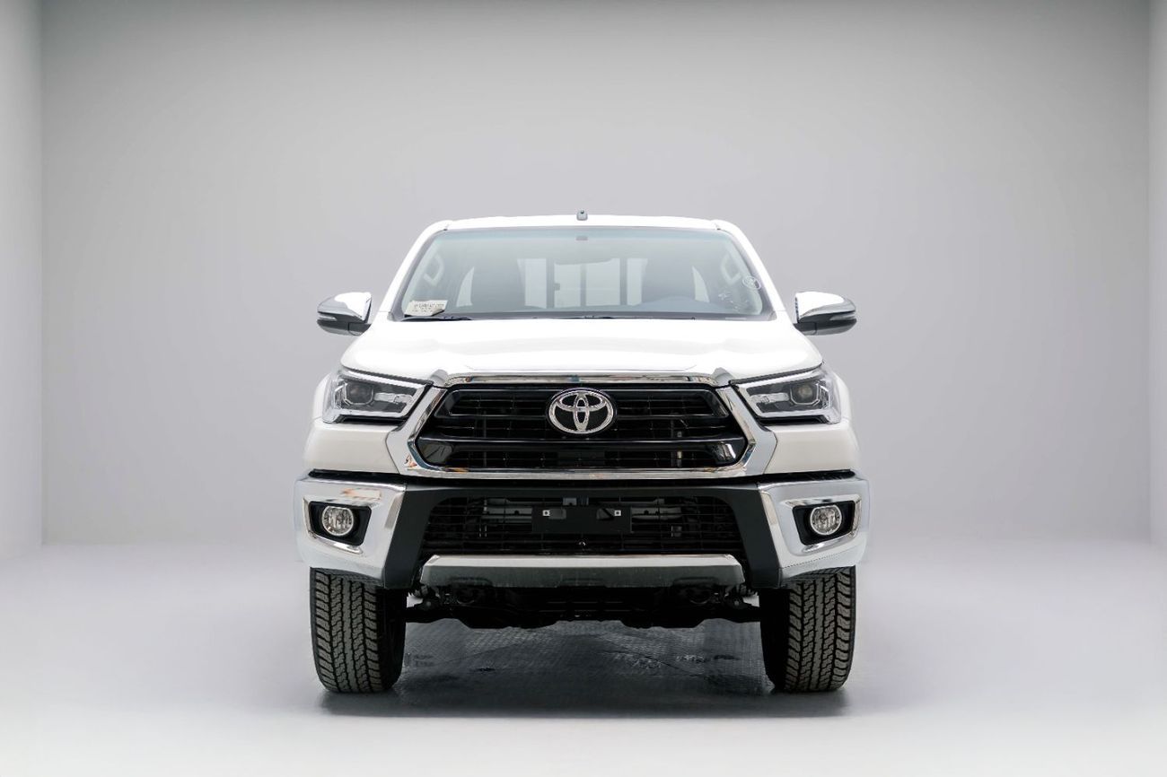 Toyota Hilux Double Cab 2.7L - Manual - Super White Inside Red | Export Only