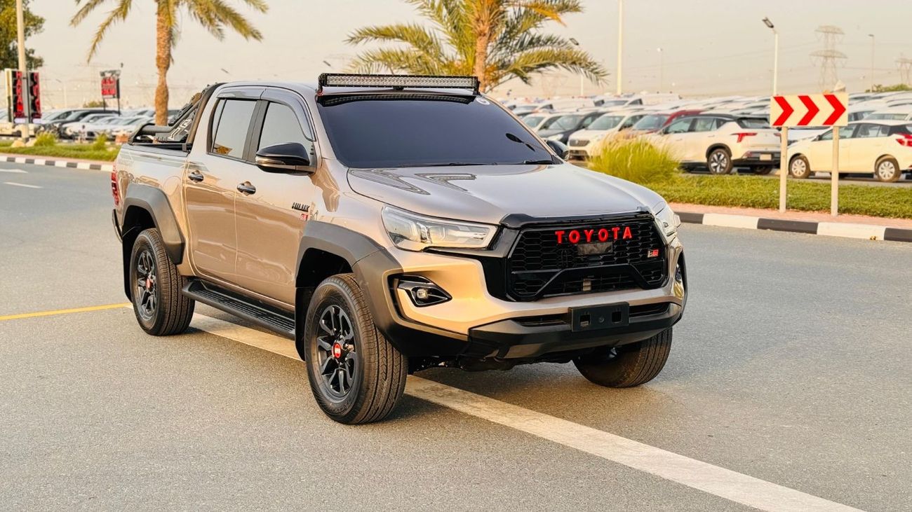 Toyota Hilux MODIFIED TO 2024 GR SPORT | AFTER MARKET SIDE FENDERS | 2.8L DIESEL | RHD | ELECTRIC SEAT | BACK CAM