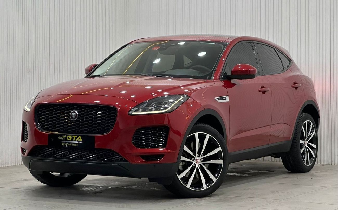 جاكوار E Pace SE P200 2.0L 2019 Jaguar E-Pace P200 SE AWD, Warranty, Full Jaguar Service History, GCC