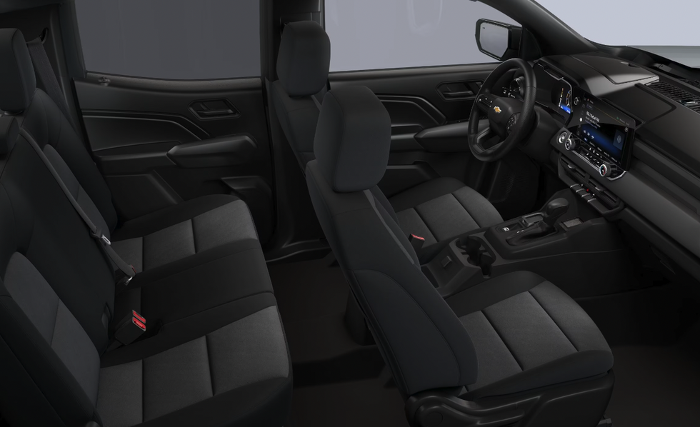 Chevrolet Colorado interior - Seats