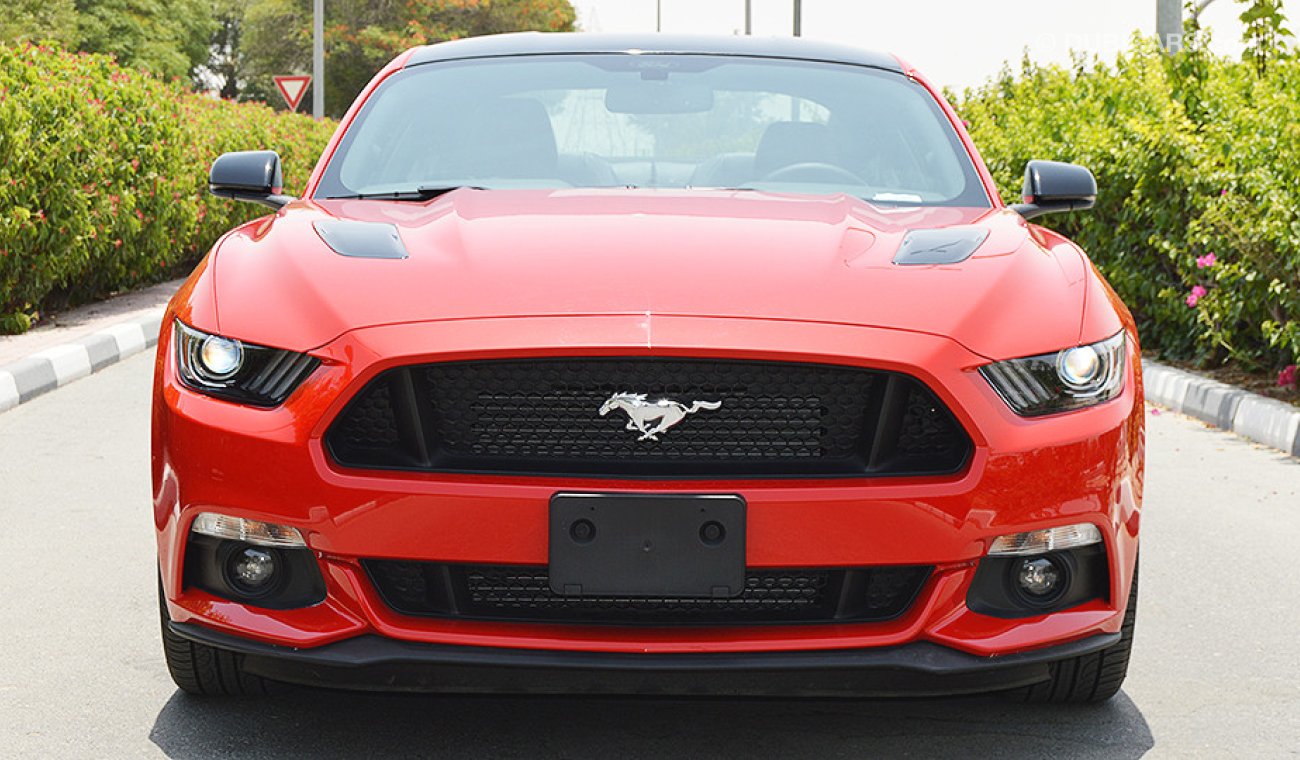 Ford Mustang GT Premium+, 5.0L V8 0km, GCC Specs with 3Yrs or 100K km Warranty and 60K km Service at AL TAYER