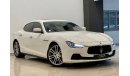 مازيراتي جيبلي 2015 Maserati Ghibli SQ4, Warranty, Maserati Service History, Low KMs, GCC