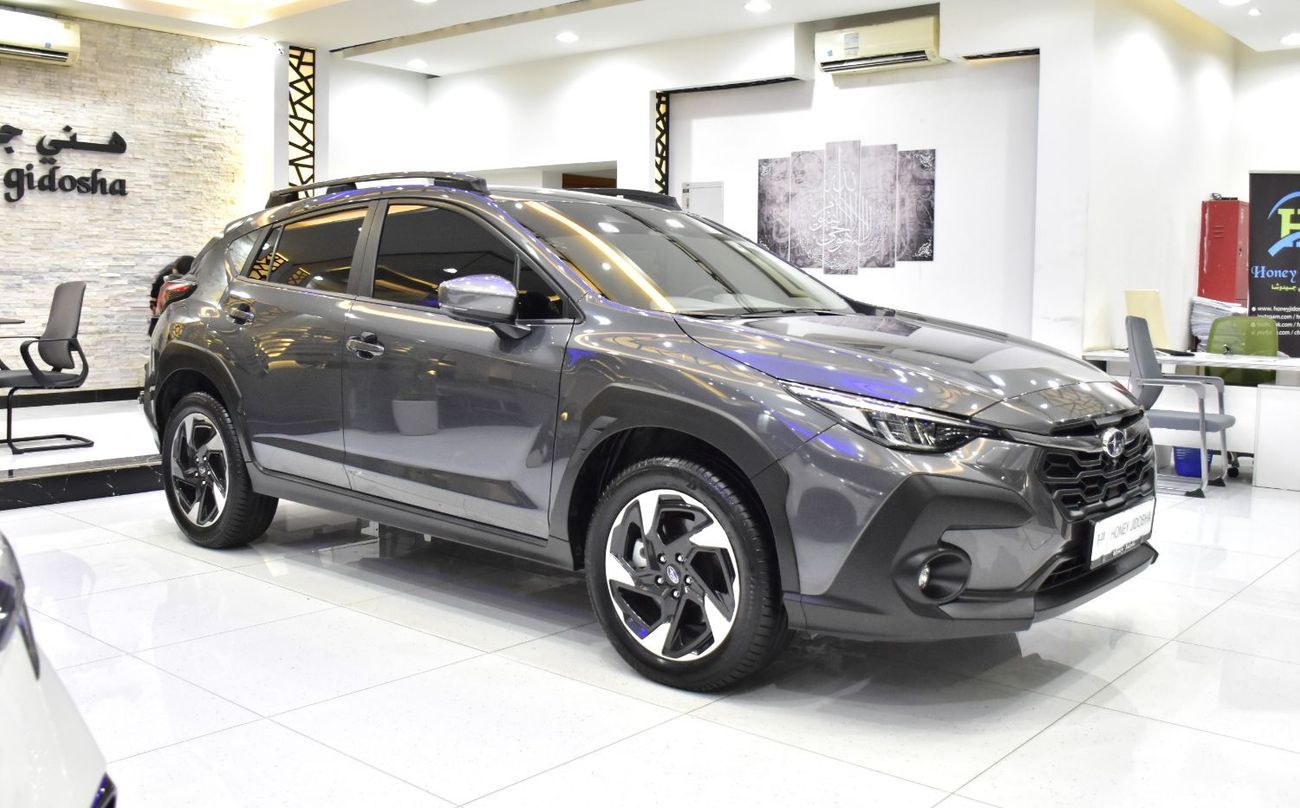 Subaru Crosstrek EXCELLENT DEAL for our Subaru Crosstrek AWD ( 2023 Model ) in Grey Color GCC Specs
